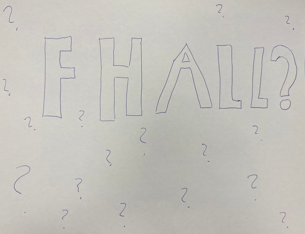 The Mystery of the Missing F&nbsp;Hall