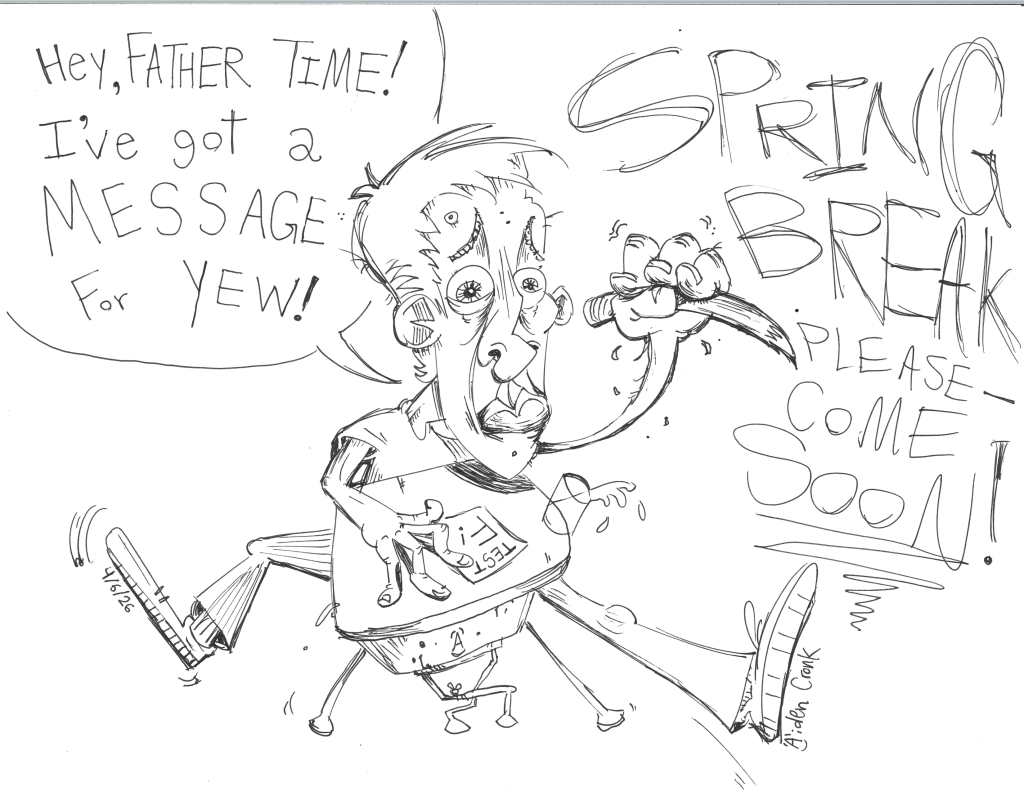 Spring Break Illustration