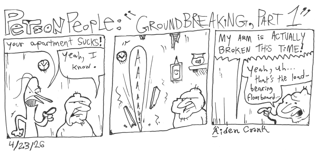 Comic by Aiden Cronk